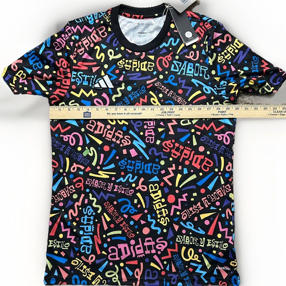 Adidas MLS Hispanic Heritage Jersey Soccer Shirt Slim Fit Men Sz M HZ2034 NWT - Picture 4 of 4